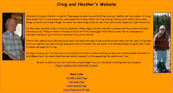 Desktop Screenshot of craigandheather.net